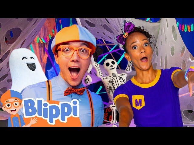 🎃 Party Like It's Halloween with Blippi! 👻 | Blippi Kids Songs | Fun Halloween Dance for Kids