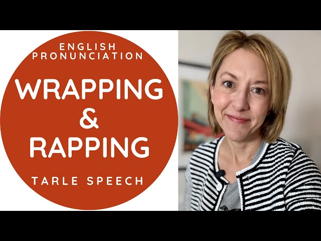 How to Pronounce WRAPPING & RAPPING - American English Homophone Pronunciation Lesson #learnenglish