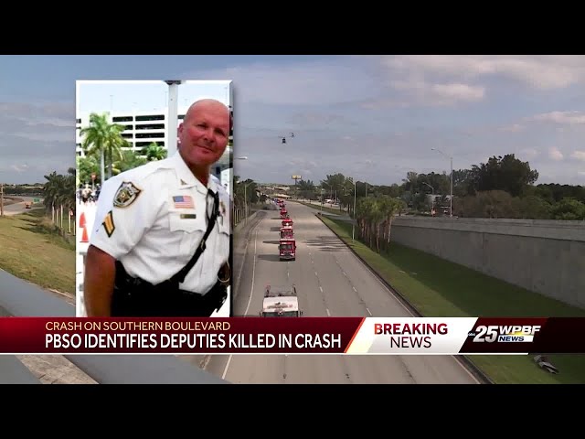 Authorities release names of motor deputies killed in Palm Beach County crash