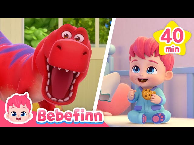 Bebefinn and Animal FriendsㅣDinosaur Songs CompilationㅣNursery Rhymes for Kids