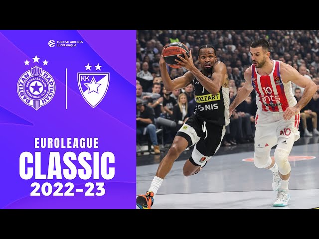 ELECTRIC Belgrade Derby | Partizan - Crvena Zvezda | EUROLEAGUE CLASSIC GAME 2022-23