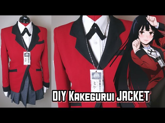 How to Cosplay: Yumeko Jabami Jacket KAKEGURUI #HSAMABLOG