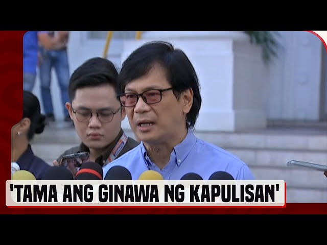 Abalos, nanindigan na legal ang operasyon sa pag aresto kay Apollo Quiboloy