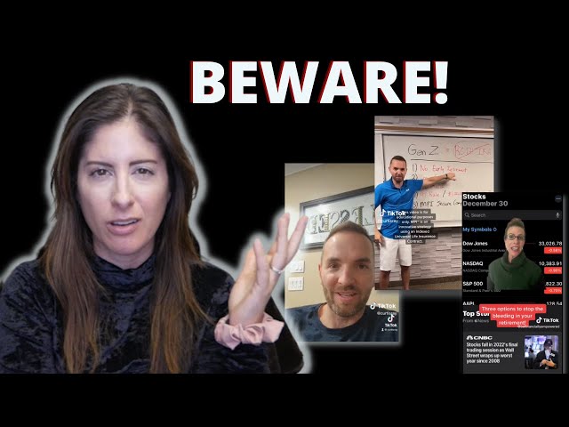 BEWARE Of This Bad TikTok Money Advice [Financial Planner Reacts]