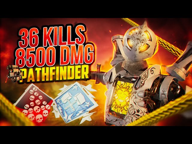 ЗР-296! 36 KILLS & 8500 DMG ON PATHFINDER APEX LEGENDS ! патфайндер апекс легенд гайд реликвия