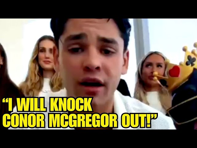 Ryan Garcia DISSES Conor McGregor & Dillon Danis on LIVE