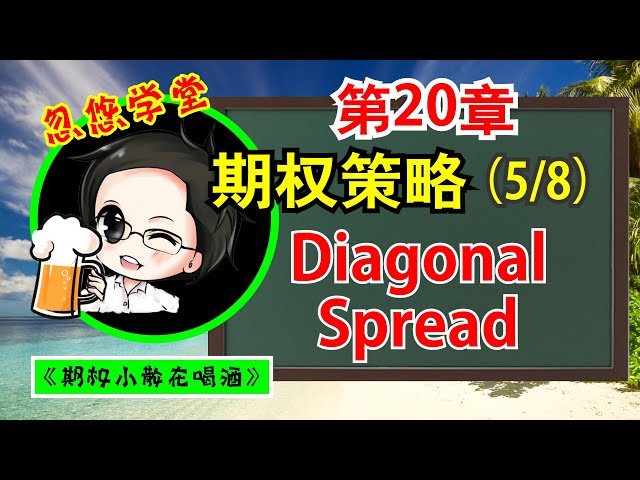 期权教学 第20章 DIAGONAL SPREAD【中文字幕按CC】