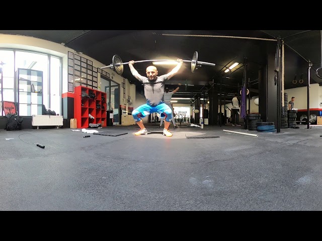 TC 20'  4 ROUNDS ' Hang Power Snatch, Overhead Squats, Double Unders MOTIVATION