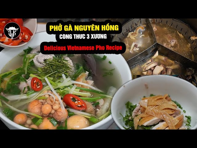 Hanoifood | The Secret Chicken Pho Broth Recipe Not Everyone Knows From the Owner