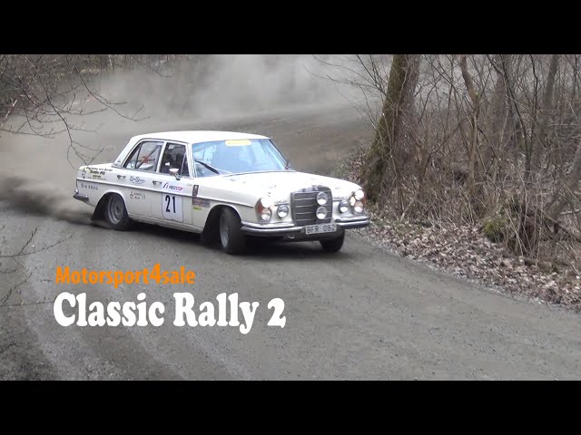 Classic Rally 2 - Historic rally from Sweden. Sideways and action.