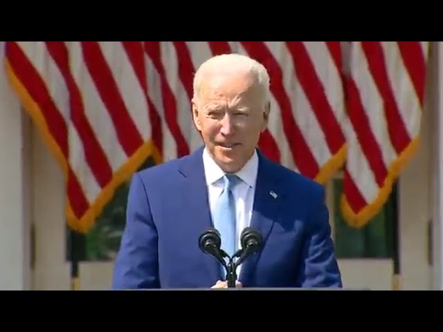 WATCH LIVE: President Joe Biden reacts to new CDC-issued mask-wearing guidance