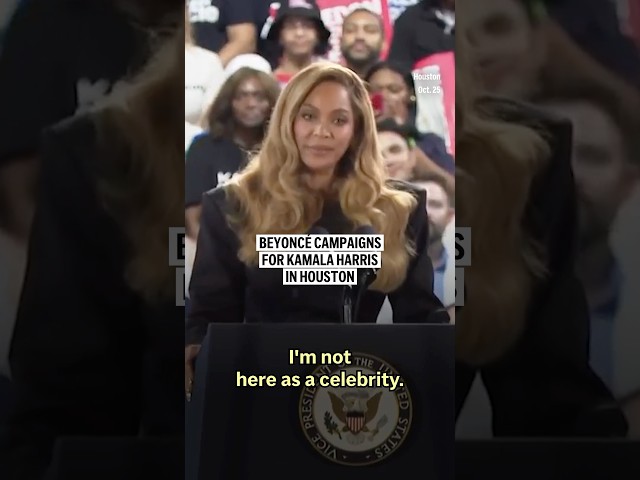 Beyoncé campaigns for Kamala Harris in Houston