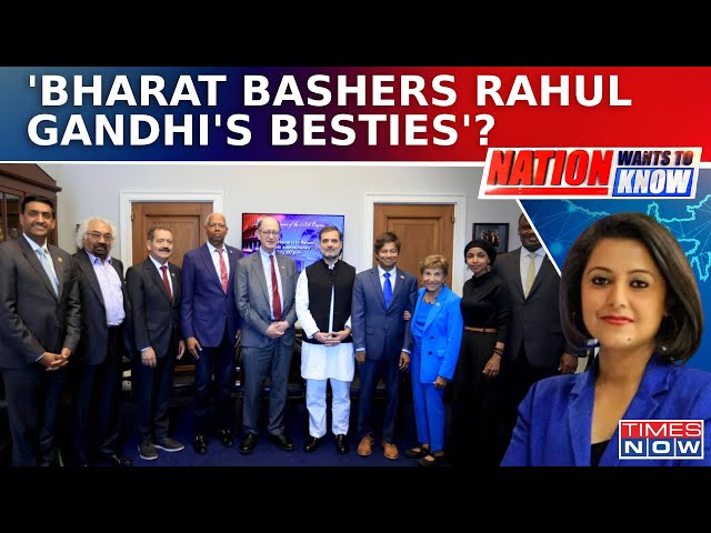 Rahul Gandhi Meets US Congresswoman Ilhan Omar Who Batted For Jammu And Kashmir's Azadi| NWTK