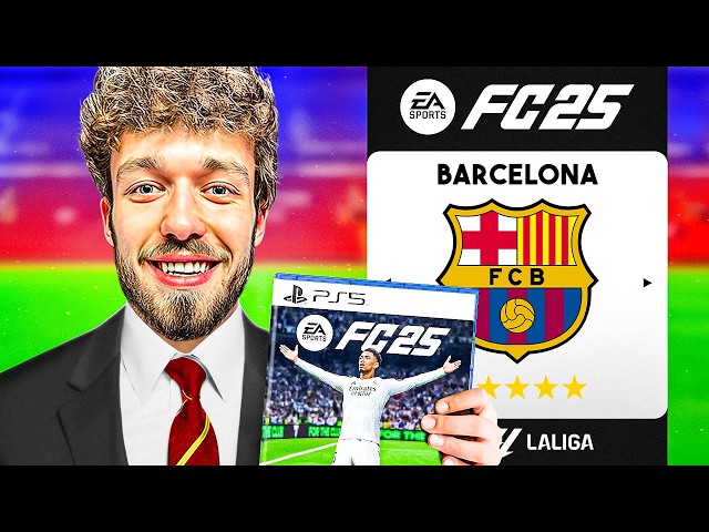 Stal Jsem se Trenérem BARCELONY v FC 25! 😱😍