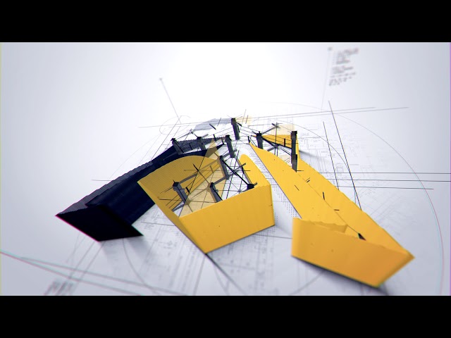 🚧 ARCHITECT LOGO REVEAL [#10] Real Estate ¦ 3d Logo Animation Intro [After Effects Templates]