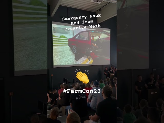 The new Emergency Pack Mod from Creative Mesh #fs22 #farmcon23