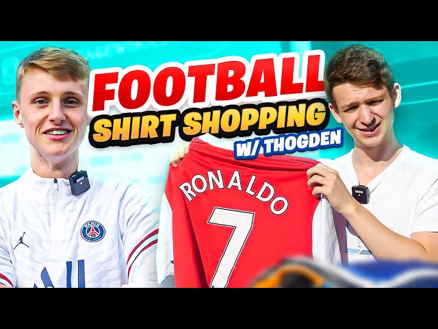 Finding RARE Football Shirts With: THOGDEN!