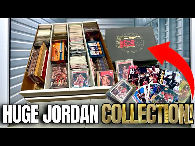 I FOUND SPORTS CARDS IN MICHAEL JORDAN COLLECTOR’S STORAGE UNIT!