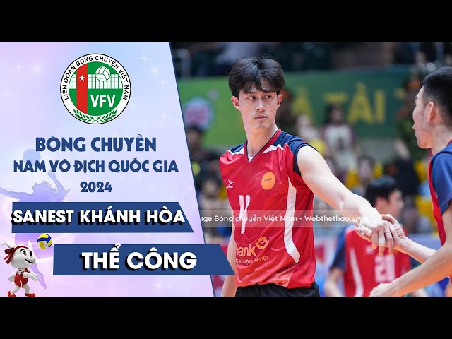 🔴Trực Tiếp | SANEST KHÁNH HÒA  vs THỂ CÔNG | GIẢI BÓNG CHUYỀN NAM VĐQG 2024