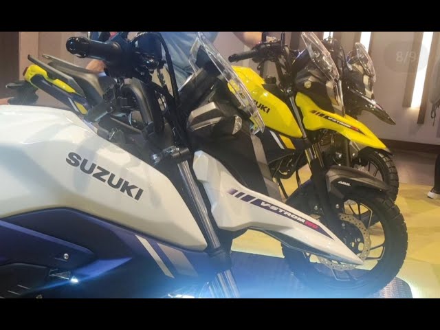 Probamos la NUEVA Suzuki V-STROM 160 es MEJOR que HONDA NX190