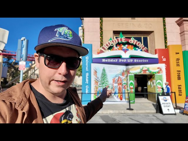 Universal Studios Orlando Holiday TRIBUTE STORE 2024 - FIRST LOOK TOUR! -NEW Earl The Squirrel Book