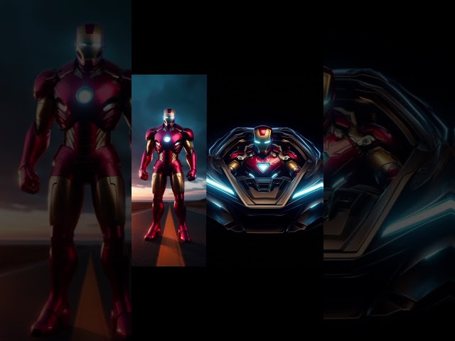 Venom Super Car +  Iron Man Super Car and Marvel Super Car how it is #ai #marvel #speciesdiversity