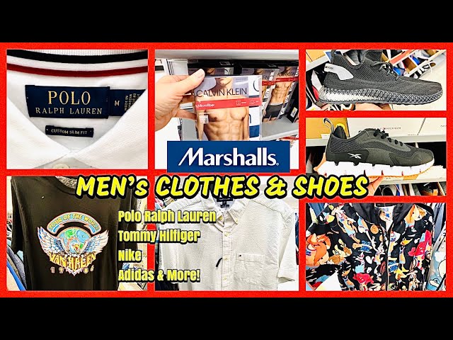 🤩 MARSHALLS SHOP WITH ME MEN'S CLOTHING & SHOES 👟 BRAND NAME FASHION FOR LESS ‼️ POLO NIKE ADIDAS