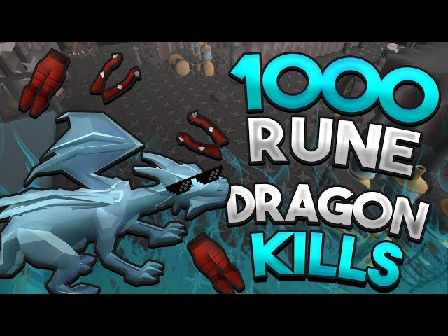 Loot From 1,000 Rune Dragons (2019)