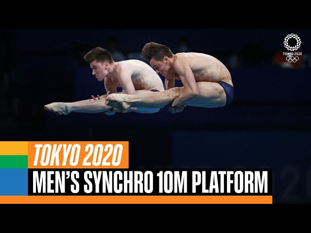 Full Men's Synchronised 10m Platform | Tokyo 2020 Replays