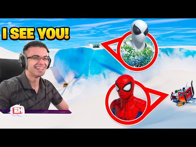 Spider-Man HIDE AND SEEK in Fortnite!