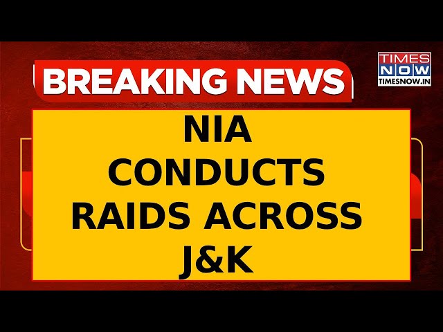 NIA Conducts Raids Across Jammu and Kashmir in Terror Infiltration Probe | Breaking News