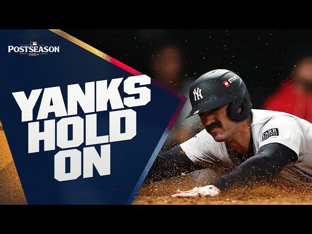 FULL 9TH INNING: Yankees rally late for BIG win in ALCS Game 4!