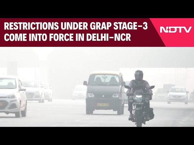 Delhi Pollution | Restrictions Under GRAP Stage-3 Come Into Force In Delhi-NCR