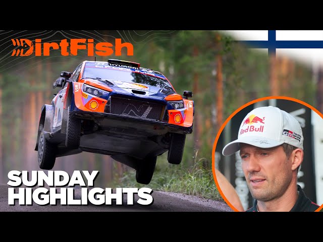 Championship Decider? WRC Rally Finland 2024 Sunday highlights