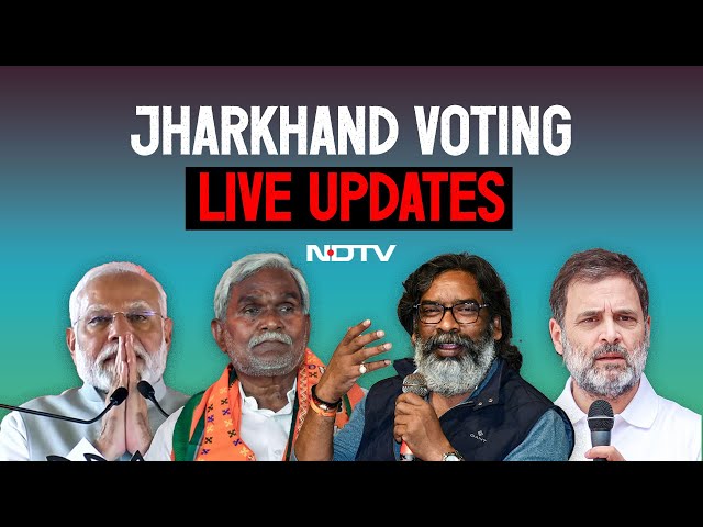 Jharkhand Assembly Election LIVE | Jharkhand Voting | 12.7% Voter Turnout In Jharkhand Till 9 AM