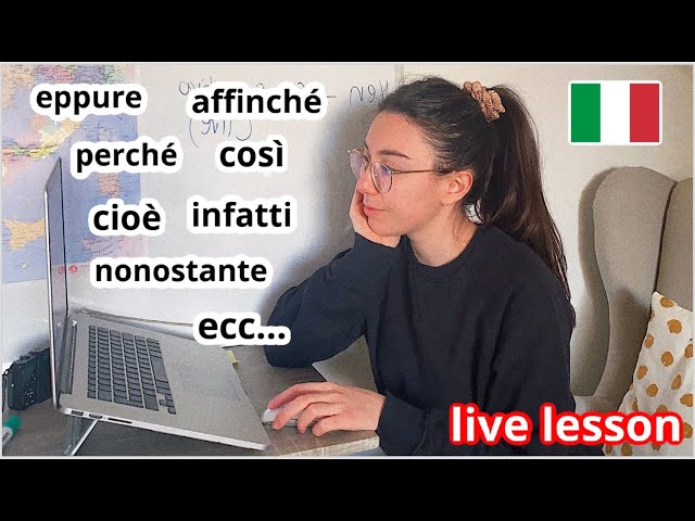 Unlock ESSENTIAL Italian Linking Words 🇮🇹 👉  CONNETTIVI (A2)