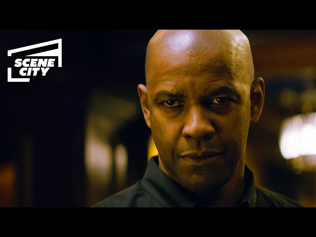 Fighting a Russian Gang | The Equalizer (Denzel Washington)