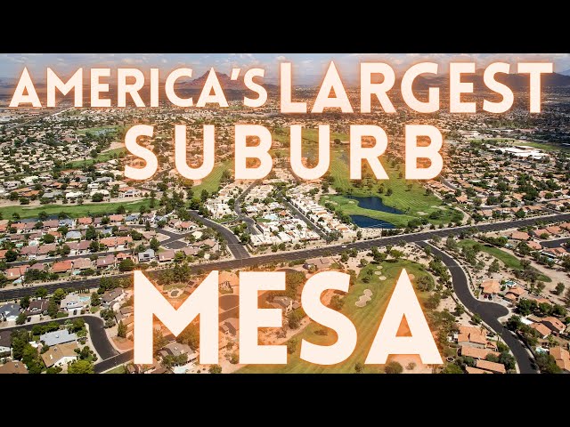 MESA ARIZONA TOUR "Americas Largest Suburb"