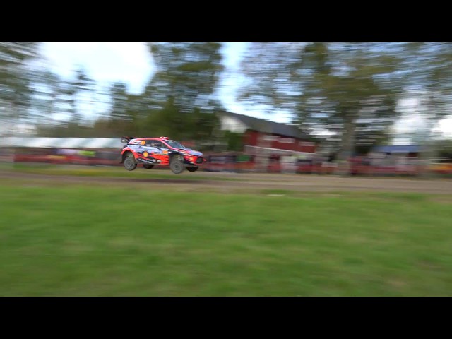 MIKKELSEN SS18 Kakaristo Jump WRC Rally Finland 2019