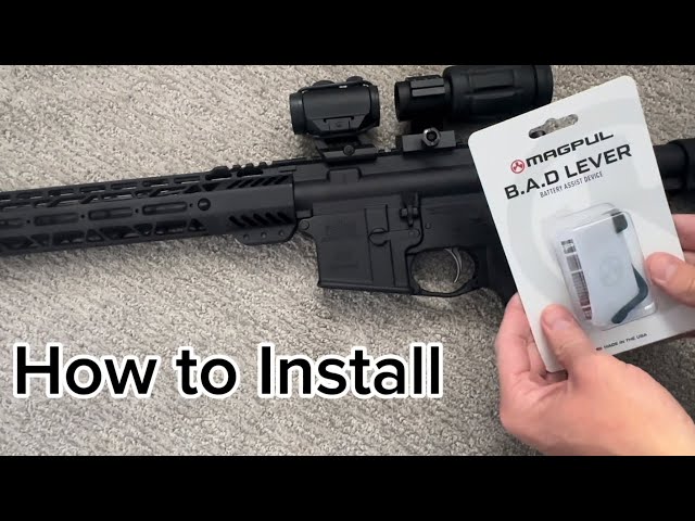 How to Install B.A.D. Lever by Magpul