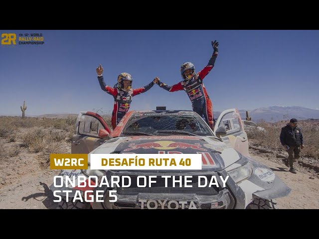 Onboard - Stage 5 - Desafío Ruta 40 - #W2RC