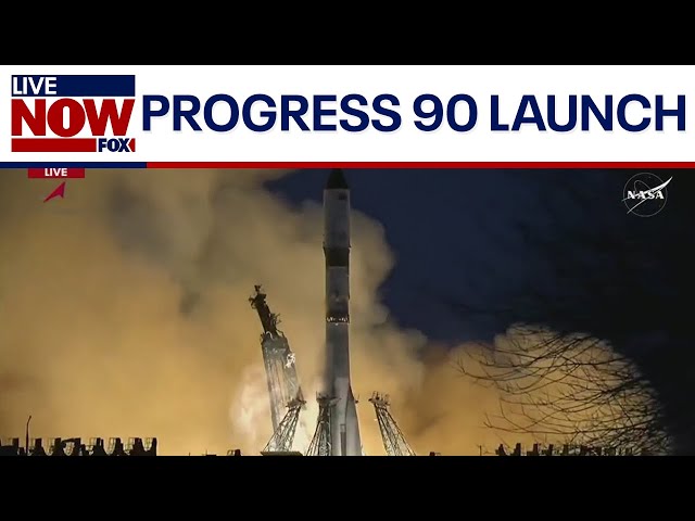 WATCH: Progress 90 spacecraft launches to ISS | LiveNOW from FOX