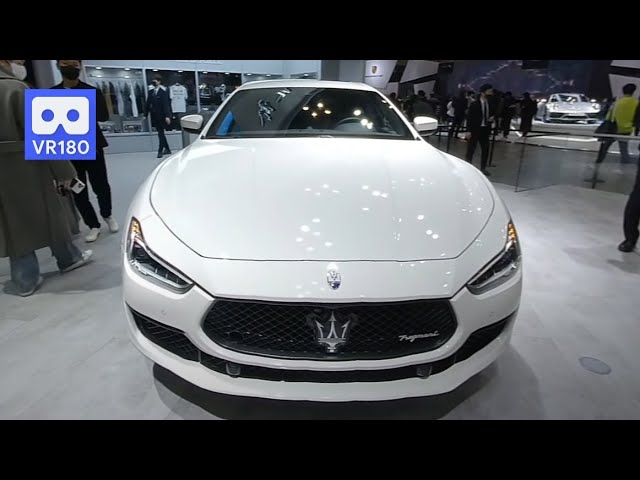 3D 180VR 4K Maserati Ghibli Trofeo 😜😜 VR Dream Car