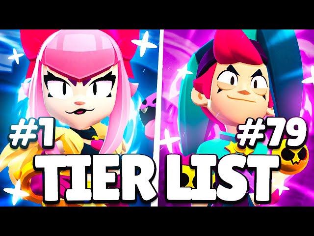 PRO Ranks 79 BRAWLERS from WORST to BEST - TIER LIST SEASON 26