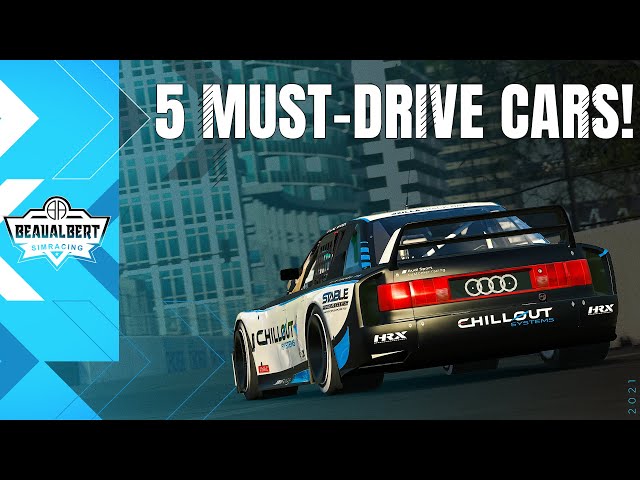 Top 5 Cars you MUST Drive on iRacing!