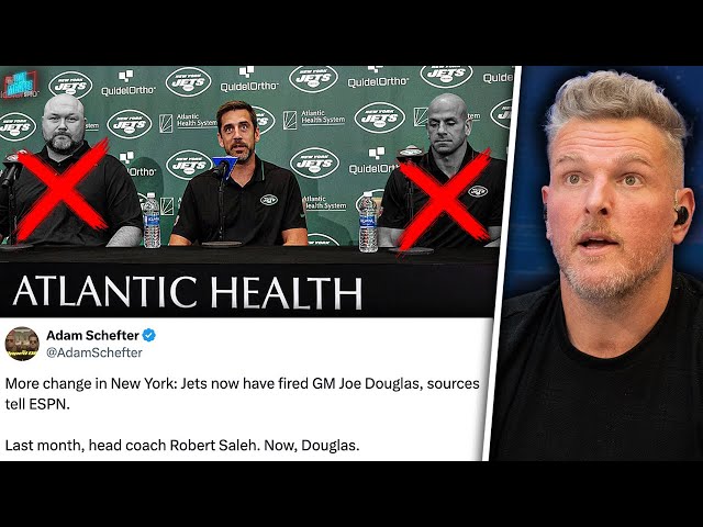 Jets Fire GM Joe Douglas After 👀 30-64 Record?! | Pat McAfee Show