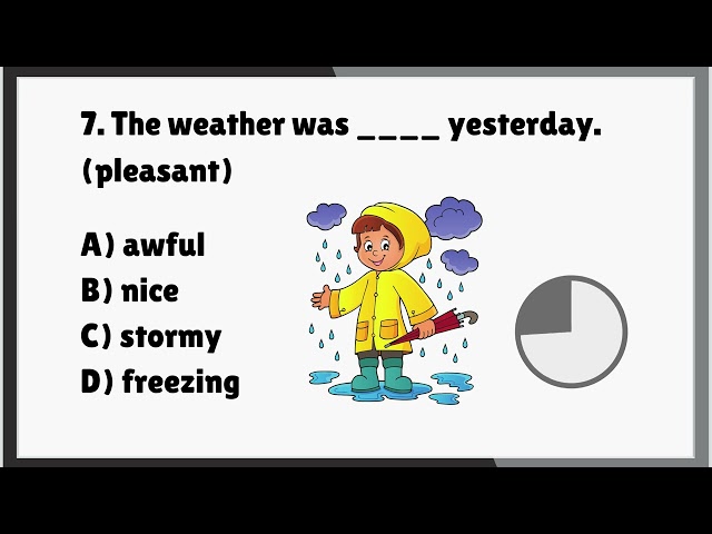 Synonyms with Pictures - Intermediate+ Vocabulary Challenge