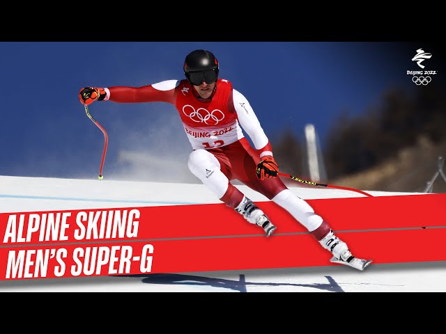 Alpine Skiing Men's Super-G | Full Replay | #Beijing2022