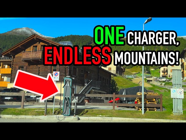 Surviving the Alps: The Only Fast Charger in Livigno's Mountain Passes