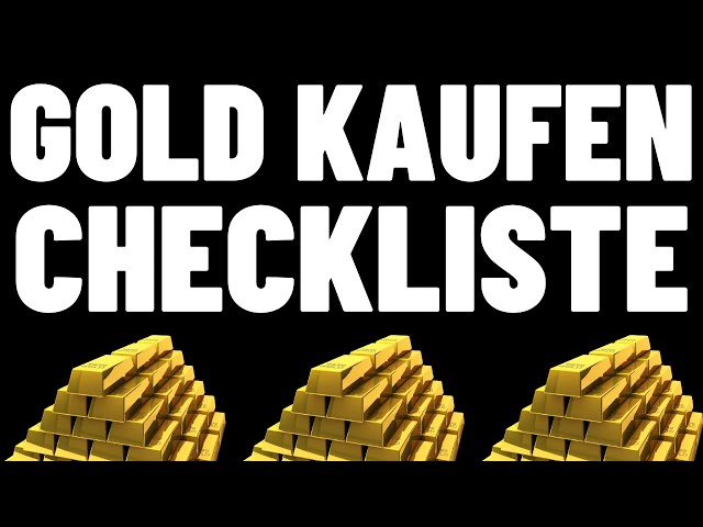 CHECKLISTE FÜR DEINEN GOLDKAUF ! 😨 DARAUF ACHTEN UM DIR MIT GOLD NICHT DIE FINGER ZU VERBRENNEN...